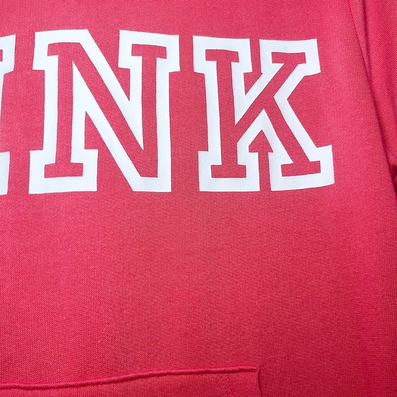 PINK Victoria's Secret Coral Pink Perfect Pullover Lightweight Sweatshirt - Picture 5 of 17